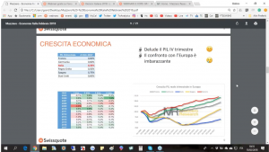 Schermata Youtube economia Italia