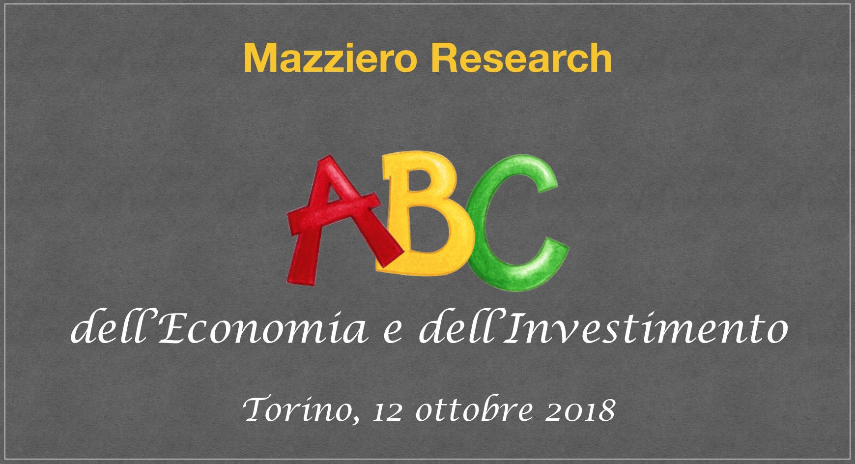 ABC Economia e Investimento copertina